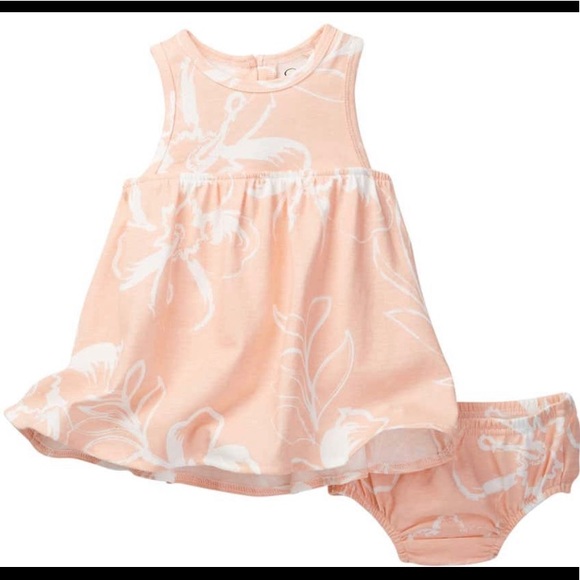 jessica simpson peach dress baby